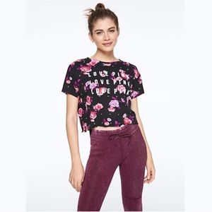 VICTORIA’S SECRET PINK Girlfriend Crop Tee